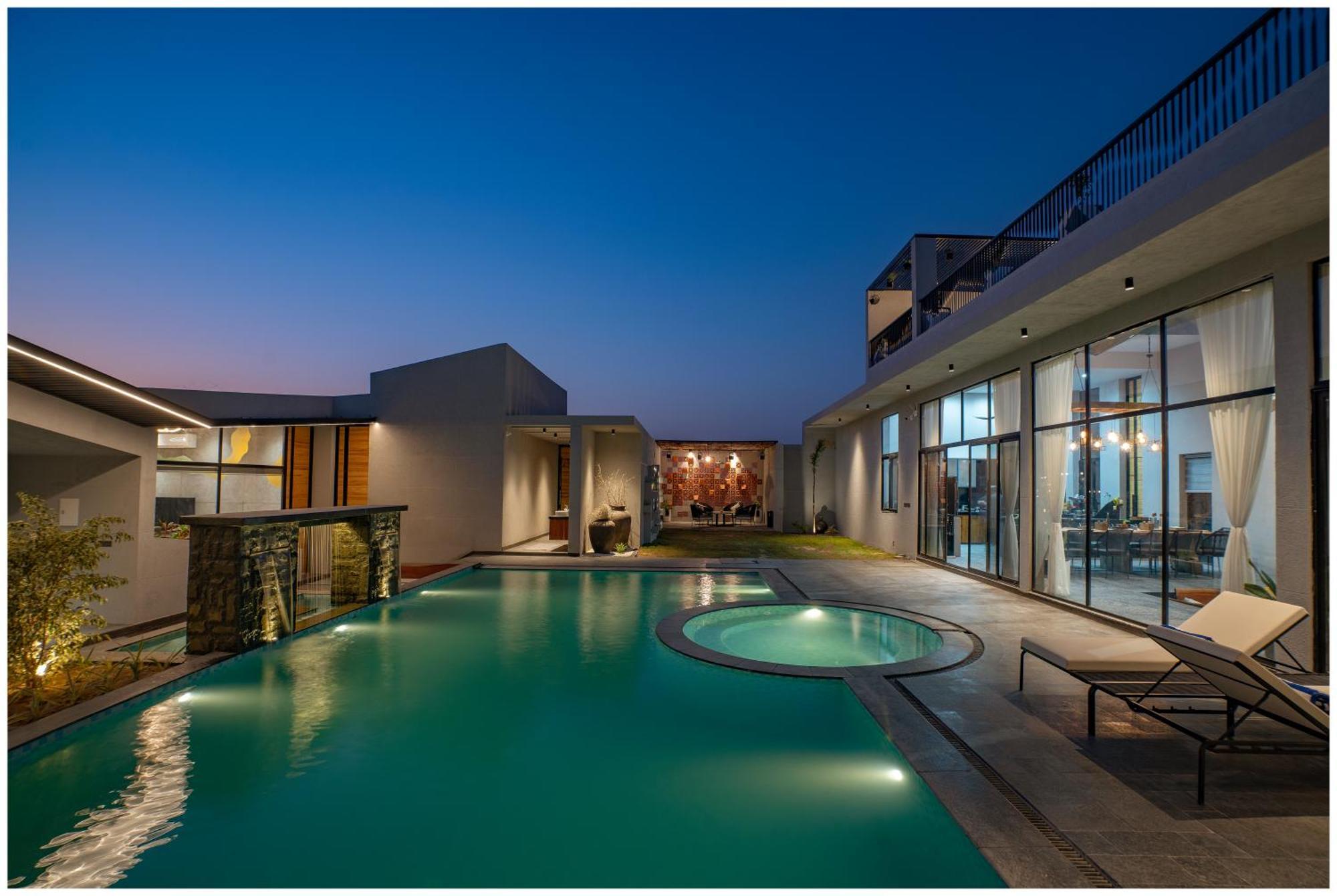 ジョードプル Casa Concreto-Infinite Luxuryヴィラ エクステリア 写真